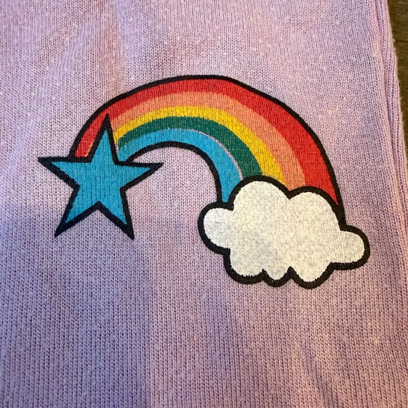 Flowers by Zoe Pink Graphic Sweatpants - Good Vibes - Picture 5 of 10